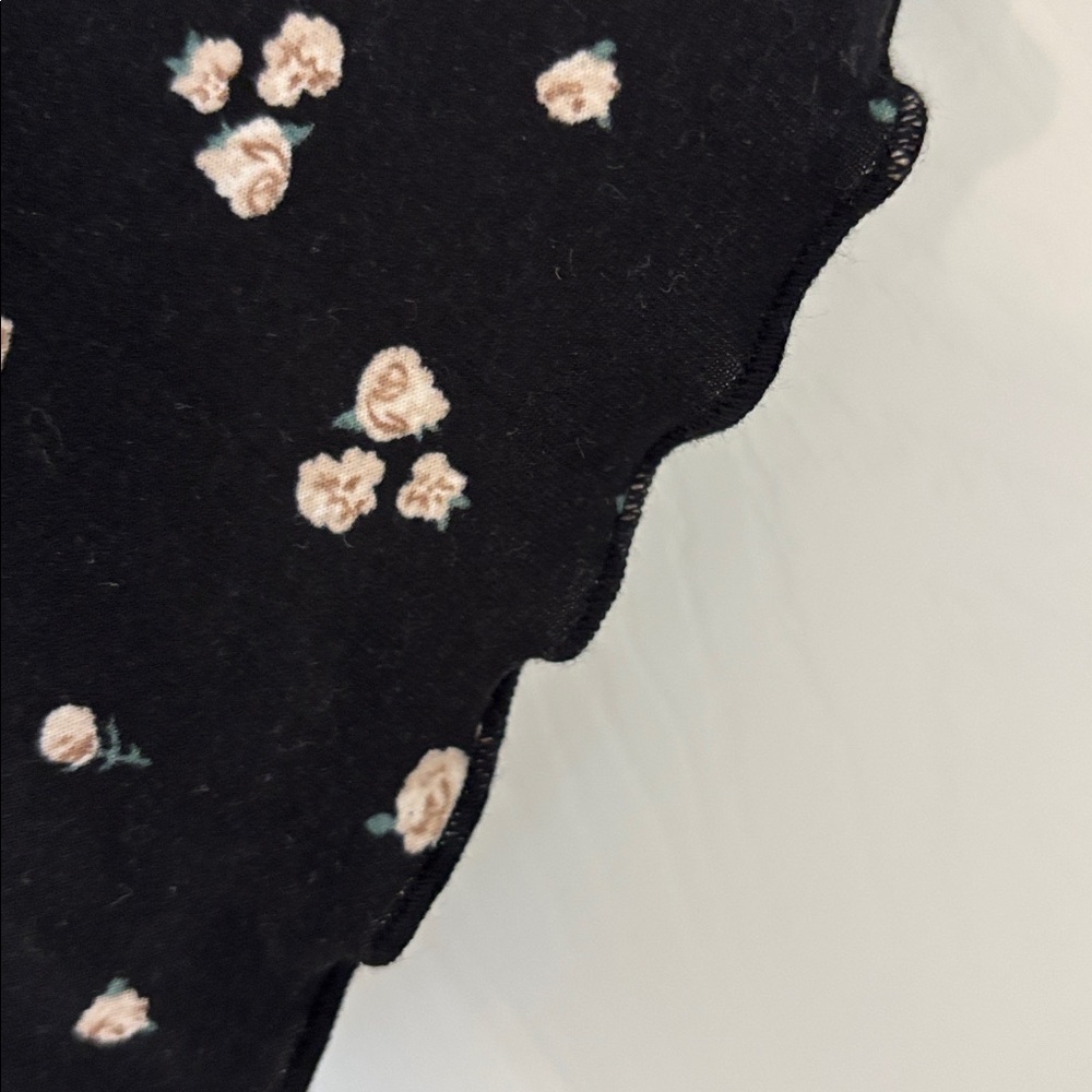 ROSE + VINE super soft pj set floral sleep set boxers & cami top black size L/XL - Picture 10 of 17